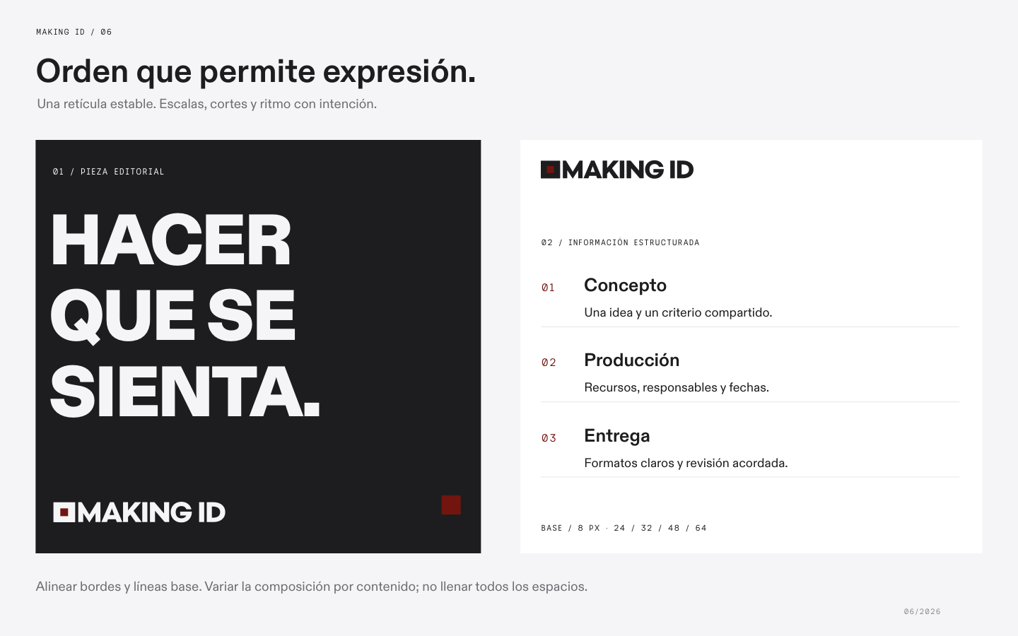 Brandbook de identidad, página 6