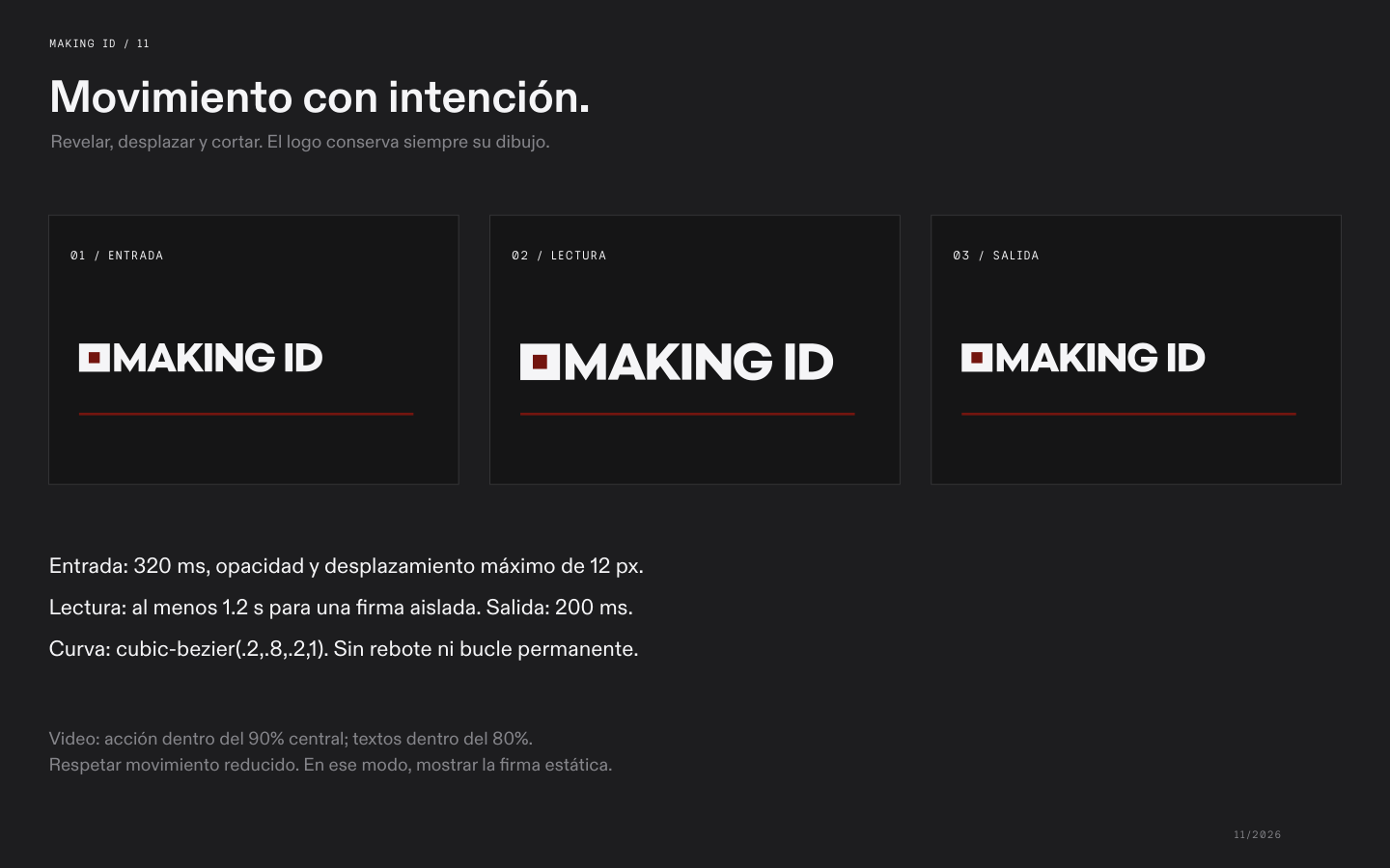 Brandbook de identidad, página 11